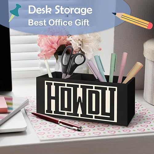 Miniatura 4 de SNNDER Soporte para bolígrafo de decoración de oficina occidental para escritorio, regalos occidentales para mujeres y hombres, organizador de