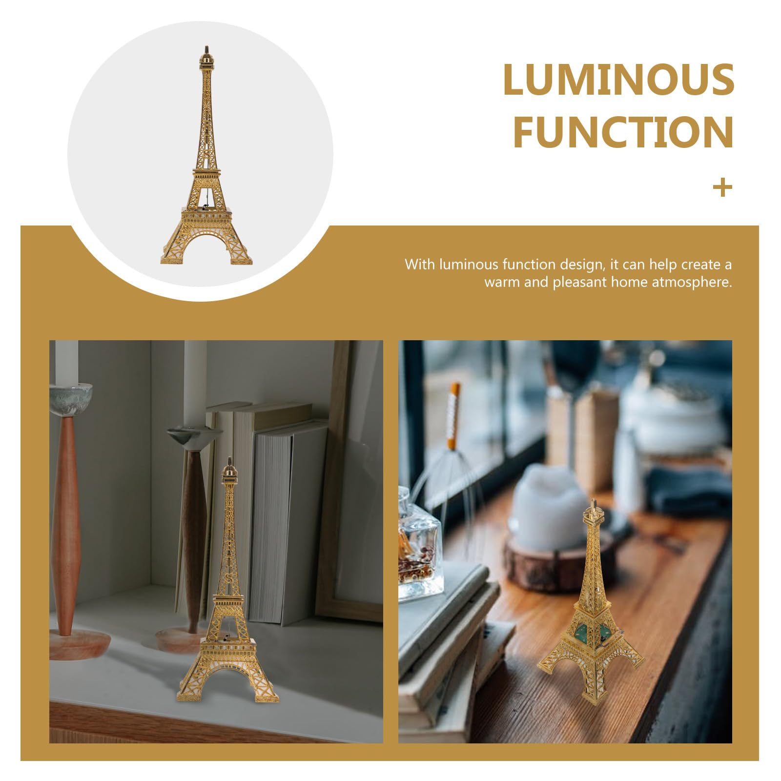 エッフェルタワー風アクリルフロアスタンド