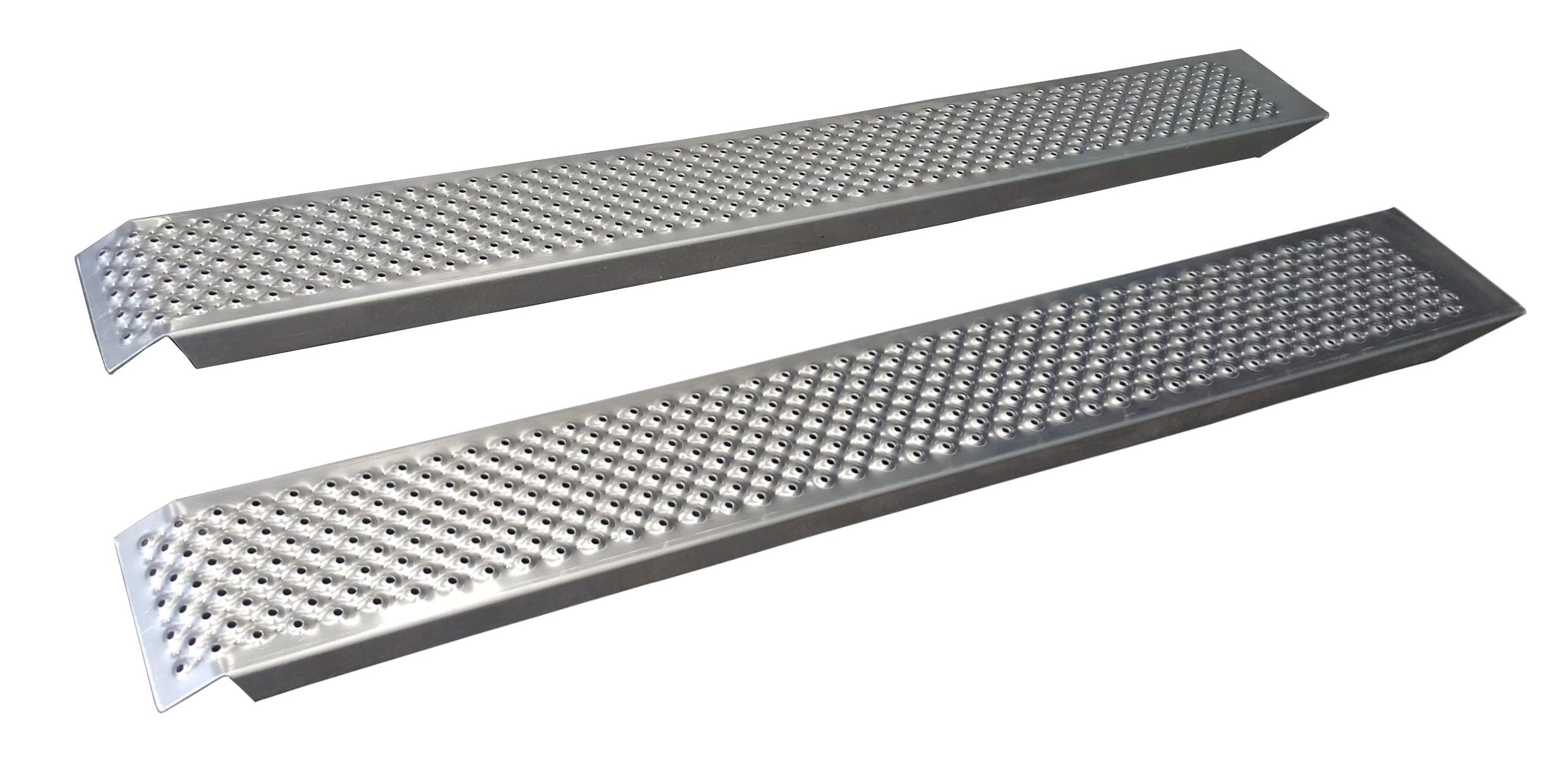 Rampa de aluminio 200 x 26 cm – Carga máxima 500 kg/rampa – Juego de 2 rampas