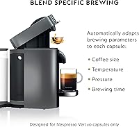 Vista 5 de Nespresso- Máquina de café y expreso VertuoPlus por De'Longhi