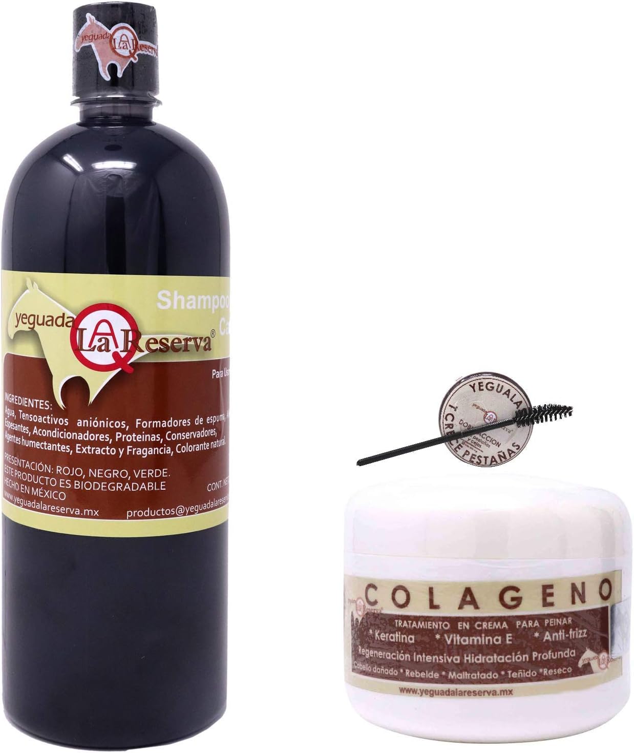 Kit de 3 piezas Yeguada la Reserva producto original/El shampoo de