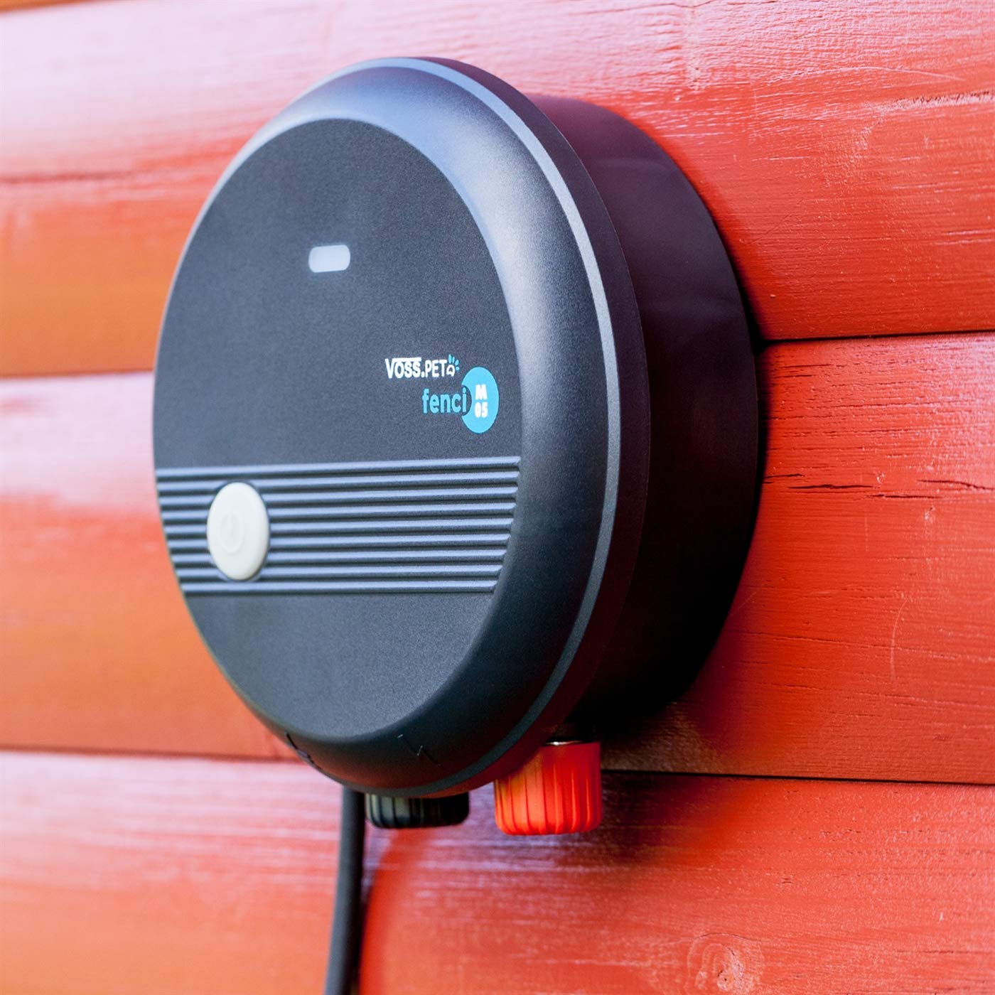 VOSS.PET Pastor eléctrico fenci M05, Electrificador de cercados 230V, para Perros, Gatos y Uso en el jardín