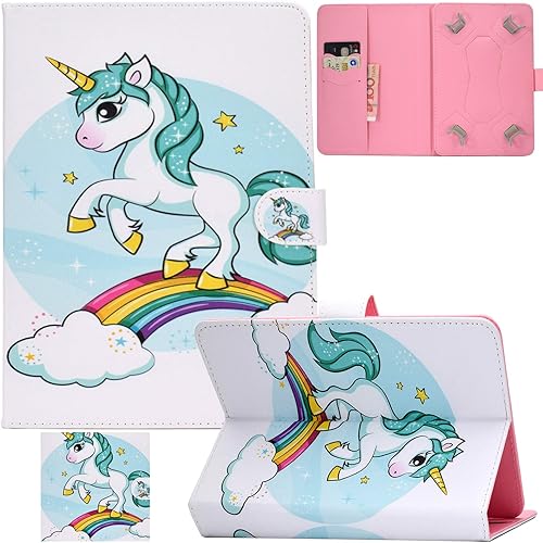 Vista 69 de Funda universal para tablet de 7.0 pulgadas, soporte Artyond Folio con ranuras para tarjetas para Samsung Galaxy Tab 7.0, Kindle Paperwhite 6.8