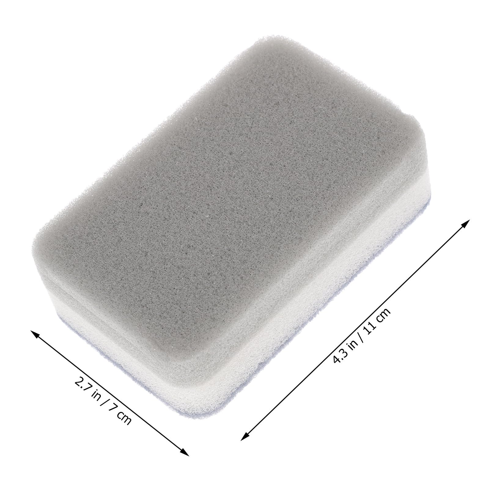 VILLCASE 10 Stück Doppelseitige Küchenschwämme aus Schwamm und Scheuerpad Hochabsorbierend zur Reinigung von Geschirr und Arbeitsflächen der Küche
