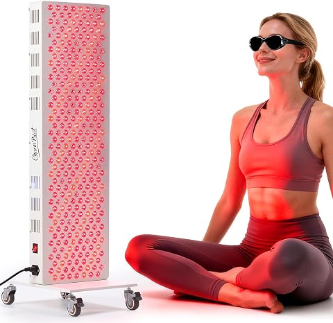 Red Light Therapy Panel with 300 LEDs and Near-Infrared Light