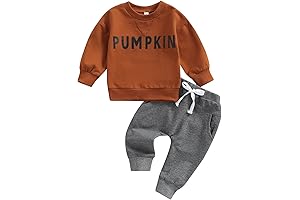 Warm Pumpkin Boy Halloween Outfits
