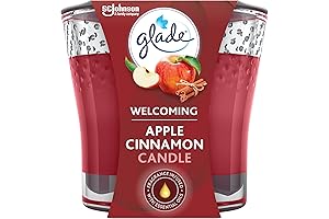 Glade Candle Jar: Apple Cinnamon Indulgence