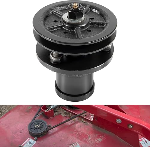 Conjunto completo de husillo 50051388 Kit de piezas de repuesto y polea de tracción 50074053 con todos los accesorios aptos para modelos Bush Hog