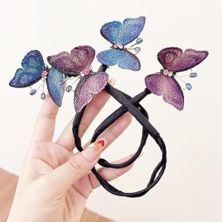 Flower Hair Bun Roller, Ins Style Elegant Lazy Hair Curler, French Elegant Twist Bun Hair Accessories, Elegant Flower Butterfly Lazy Hair Bun, Flower Hair Clips for Women