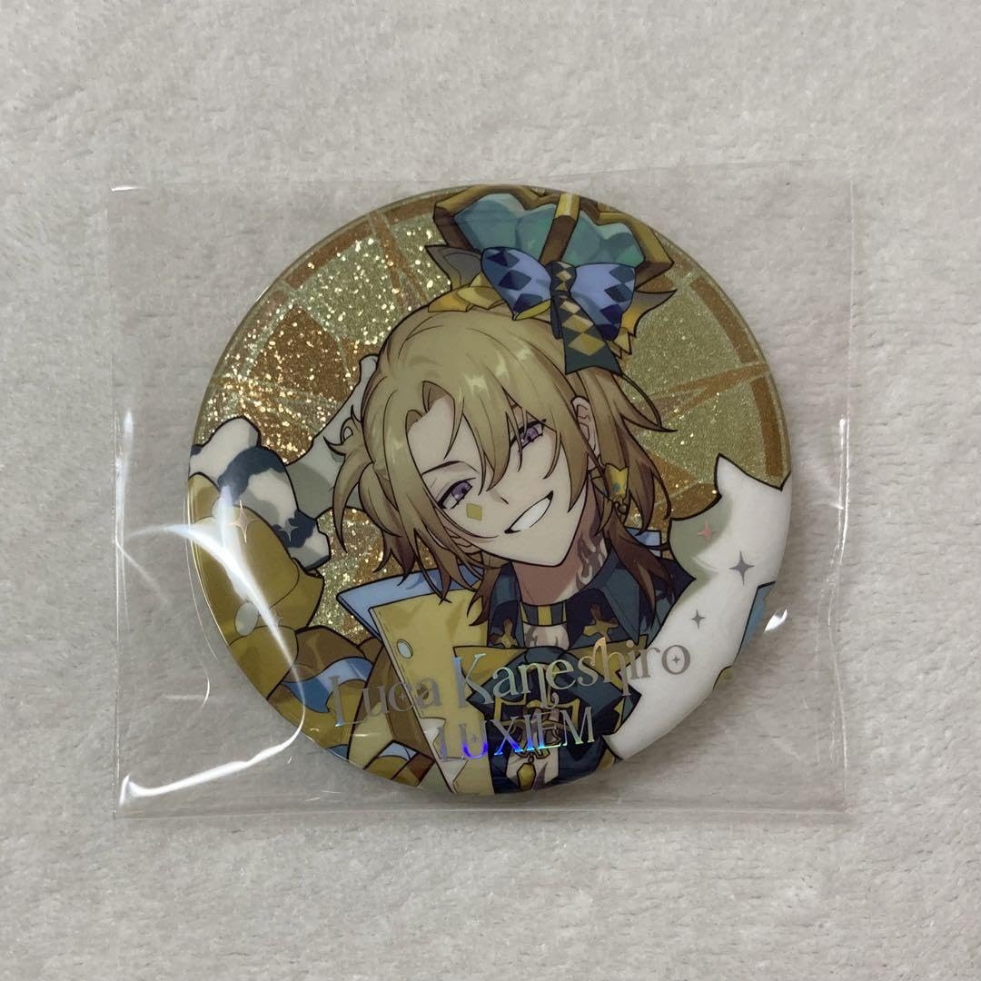 NIJISANJIEN　ルカカネシロ　缶バッジ にじさんじEN ルカ・カネシロ IPSTAR 楽園巡游 缶バッジ - メルカリ