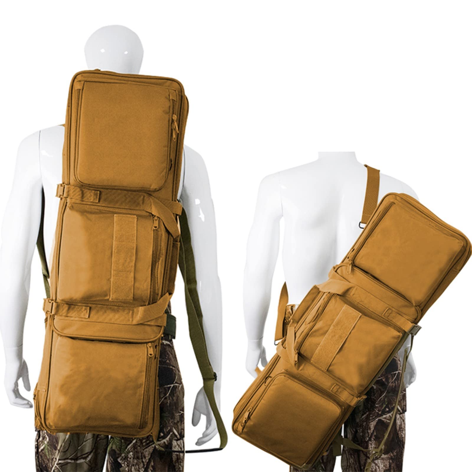 Custodia per Fucile, Fodero Porta Fucili Imbottito, Borsa per Fucile da Caccia,Fucile di Canna da Pesca Borsa per Caccia, Campeggio e Outdoor Sport,Tessuto Oxford 600D Resistente e Impermeabile
