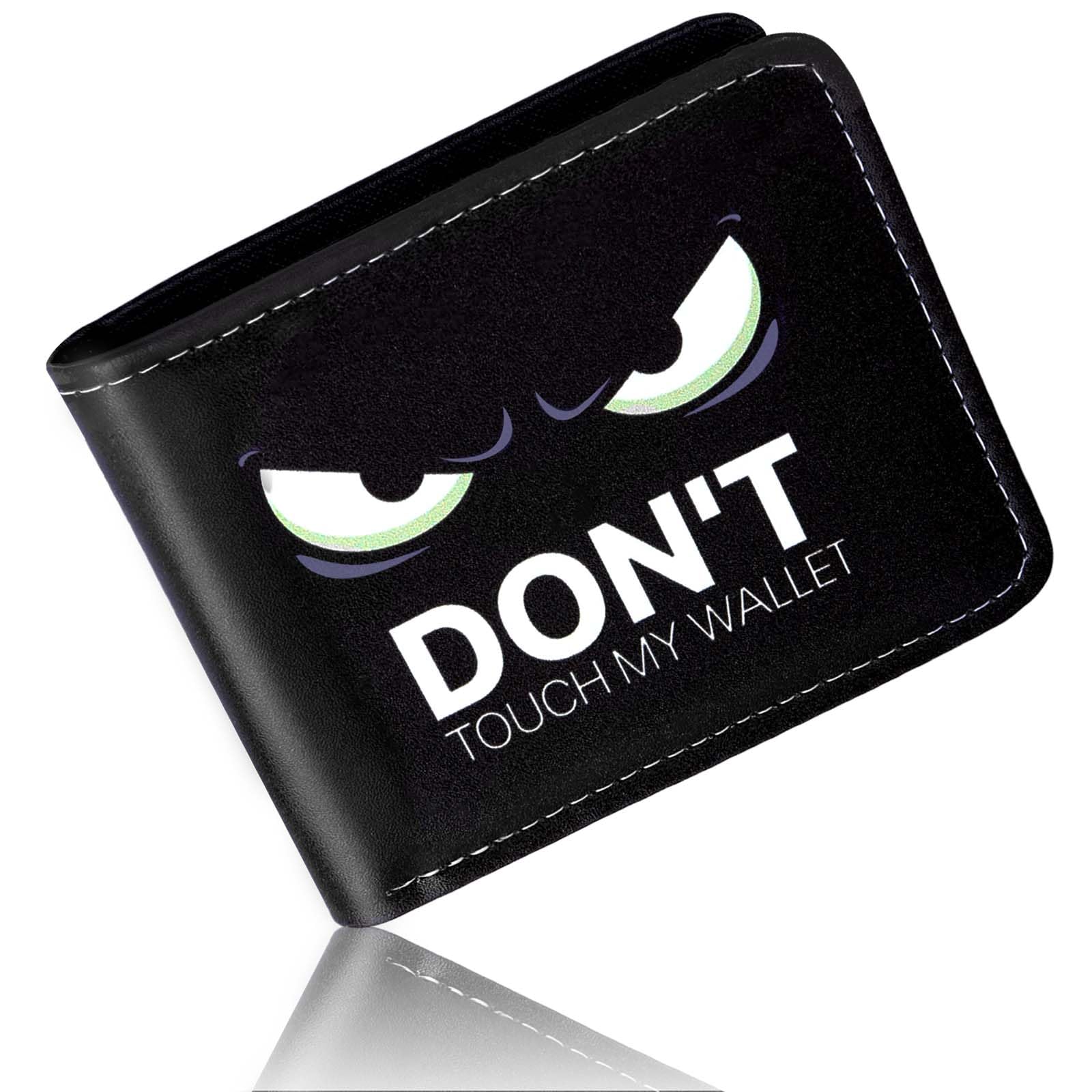 Boys Wallet, Bifold RFID Blocking PU Leather Slim Wallet with Zip Coin Pocket Credit Card Currency Slots ID Window for Men Kids