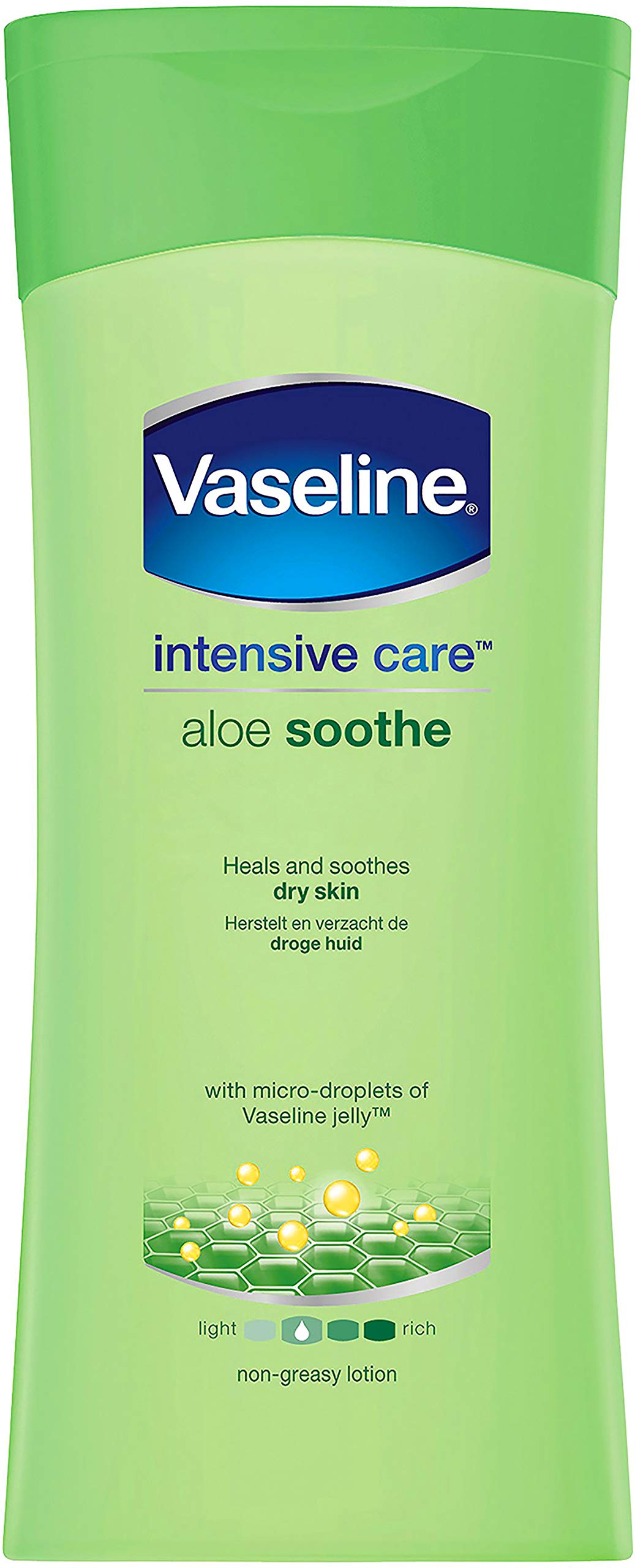 Intensive Care Body Lotion Aloe Soothe Softens Dry, Cracked Skin 400 ml Pack of 6
