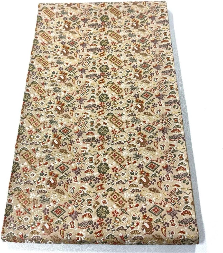 高級 正絹 六通 袋帯 宝尽くし 帯3467 ○高級 正絹 六通 袋帯 鞠