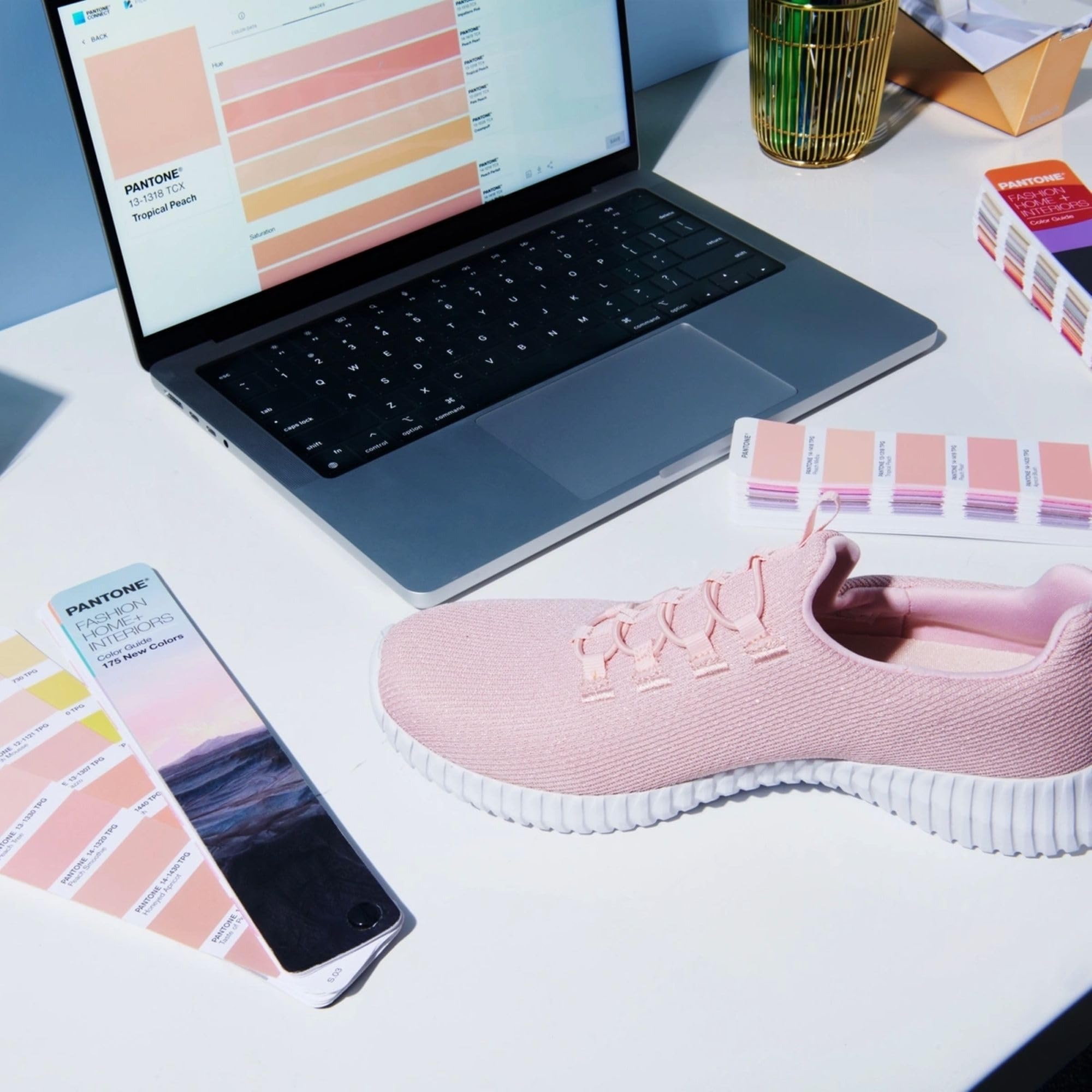 Pantone FHIP110C Fashion, Home + Interiors Color Guide Set (Color of the Year 2022) – Due pratici scomparti colorati in disposizione cromatica
