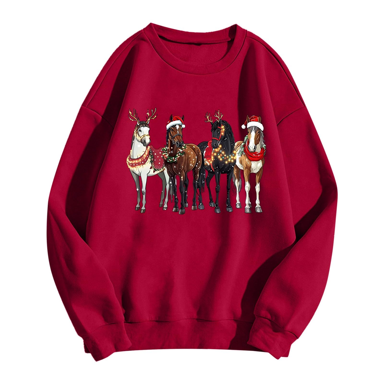 Bluza z kapturem w dużych rozmiarach, dla kobiet, skromna, pusta bluza z kapturem i głębokimi partiami na ramionach, luźna, wygodna do noszenia na co dzień