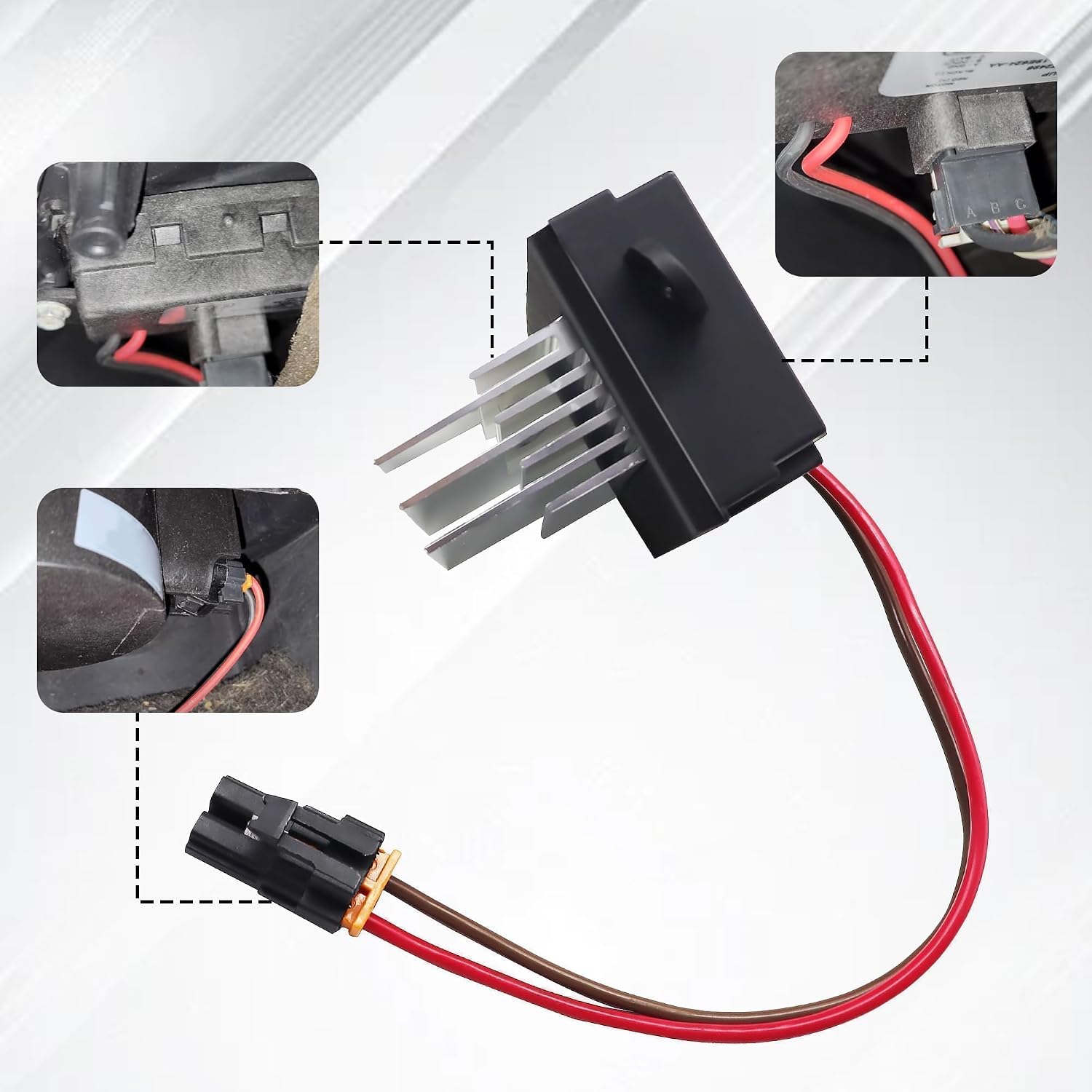 Blower Motor Resistor Heater Fan Control Module for Hummer H2 2003-2007