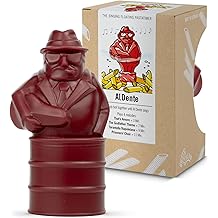 Al Dente Red - 歌唱漂浮面食定时器:当面食在 3、7、9 和 11 分钟准备好时,将唱不同的曲调,与锅中的任何面食一起煮沸,在冷和热沸水中漂浮