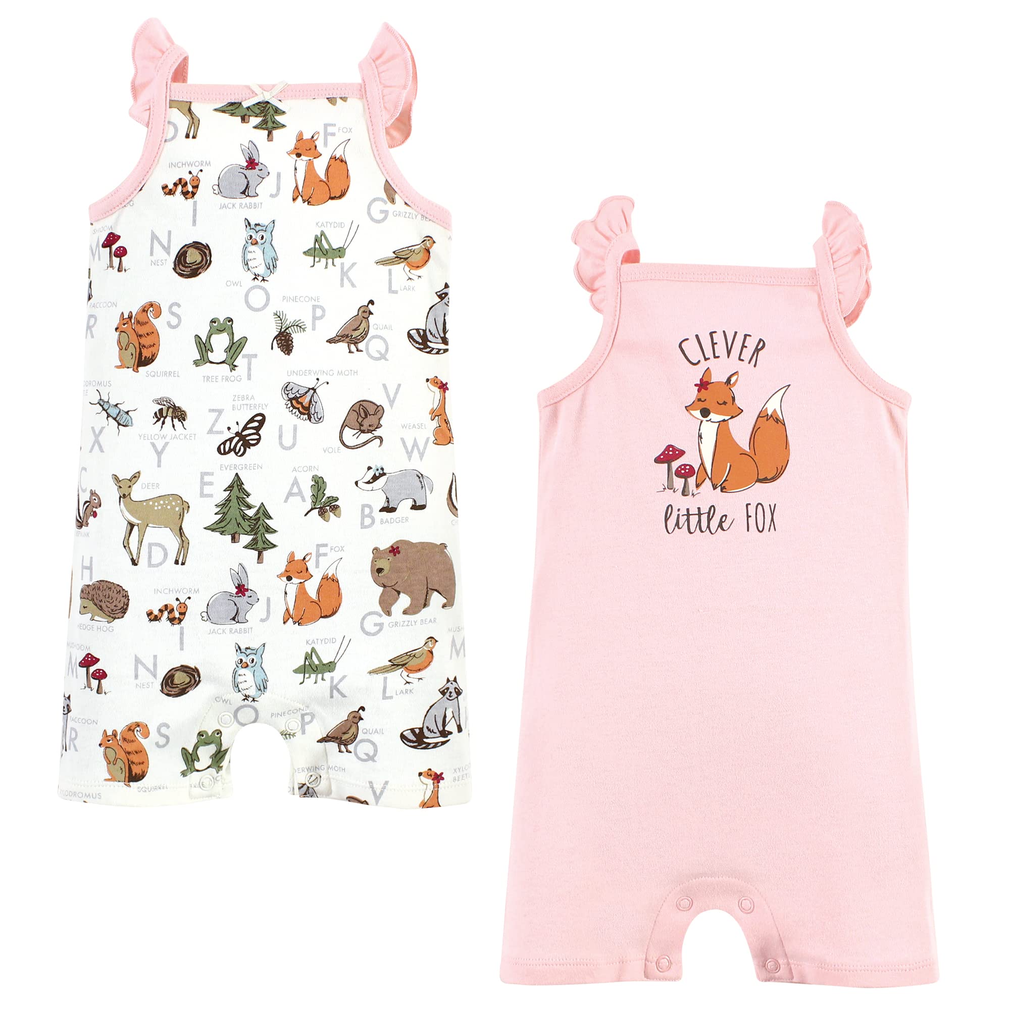 Touched by Nature baby-boys Organic Cotton Rompers