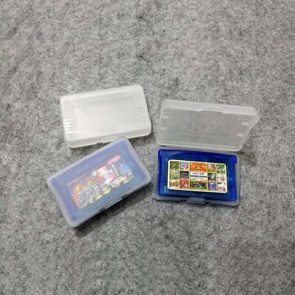 Ninthseason 10 Pcs/Lot Clear Plastic Game Cartridge Card Box Case Cover for Game Boy Gba Sp Gbm : Video Games