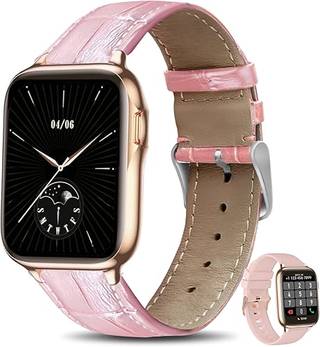 Relojes inteligentes para hombres y mujeres (respuestahacer llamada), reloj de fitness con oxígeno en sangre, frecuencia cardíaca, monitor de sueño,