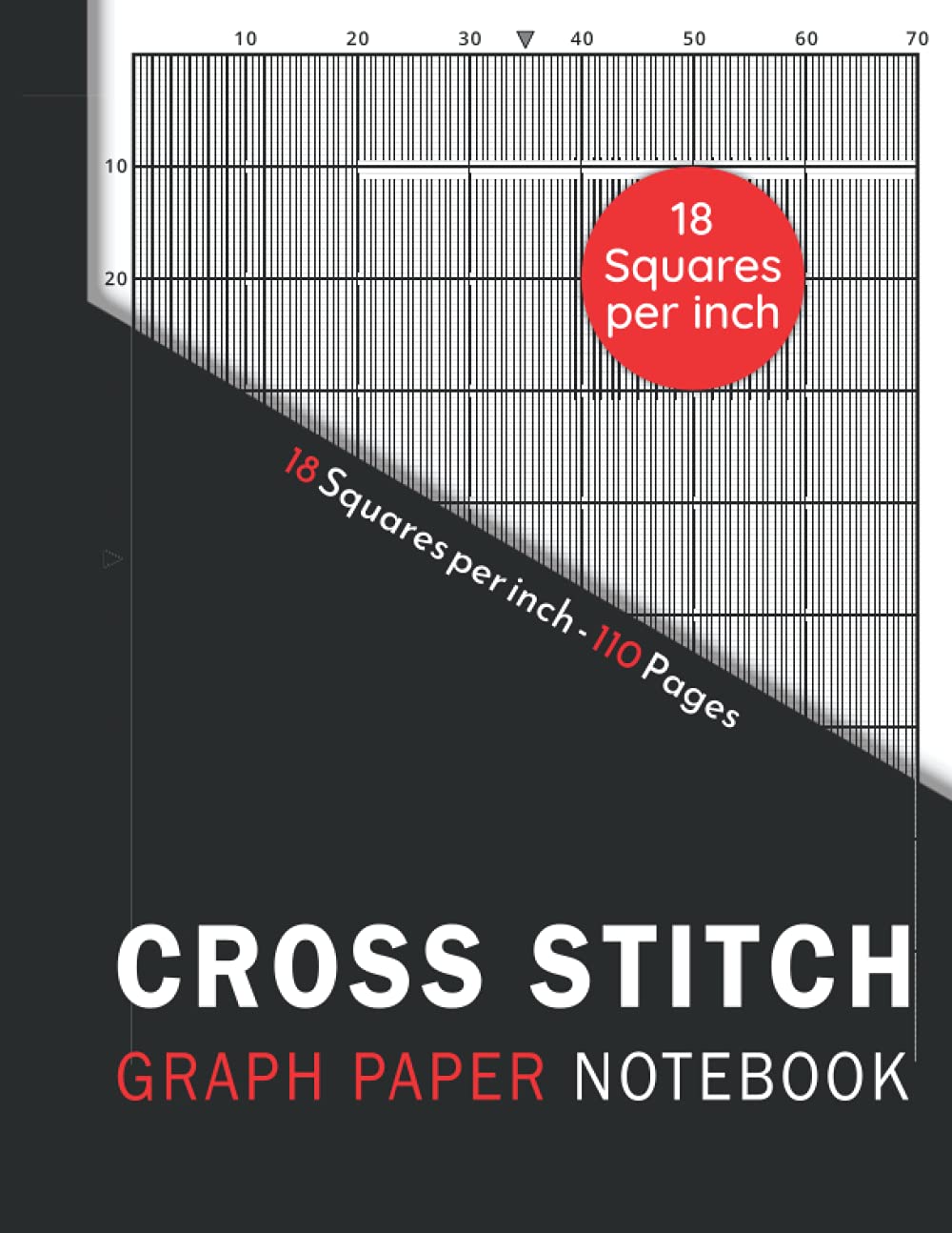 cross-stitch-graph-paper-notebook-18-squares-per-inch-grid-embroidery-needlework-large-print-din-a4-110-pages-with-18-lines-per-inch-chart-for-all-your-patterns-and-designs-personalized for Free Printable 18 Count Cross Stitch Graph Paper Cross Stitch Graph Paper Notebook: 18 squares Per inch grid Embroidery & Needlework. Large Print Din A4, 110 pages with 18 lines per inch chart For all your patterns and designs.: Personalized for Free Printable 18 Count Cross Stitch Graph Paper