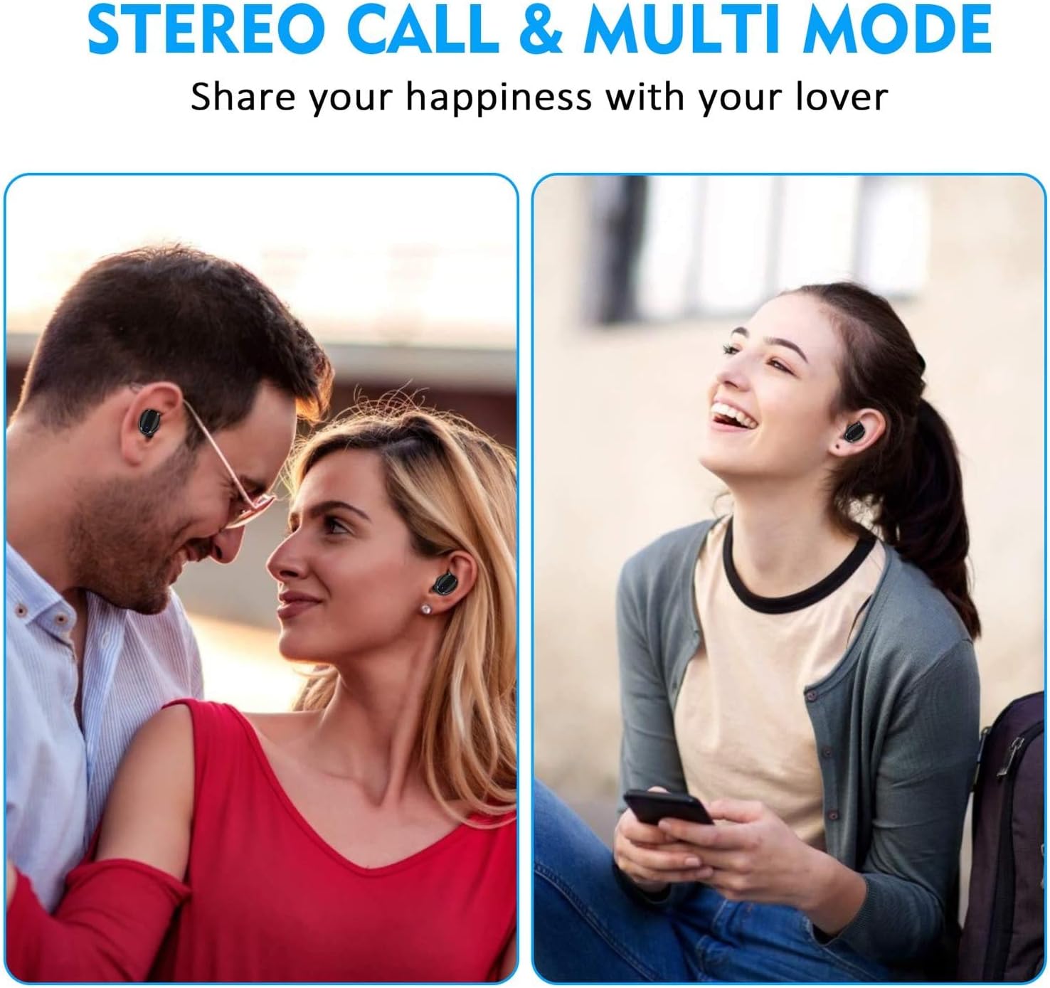 Auriculares Inalámbricos, Moosen Auriculares Bluetooth 5.0 IPX7  Impermeable, Mini Portátil Caja de Carga, HI-FI Estéreo, Control Tactil  cancelación de ruido, control táctil para correr deporte : Amazon.es:  Electrónica