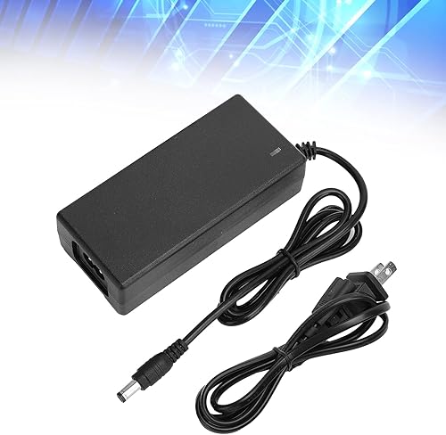 Miniatura 5 de Cargador de 42V 36V Scooter Adaptador de Corriente, Cargador de Batería de Litio 42V 2A con Enchufe Macho de 0.217 in para Vehículos Eléctricos y