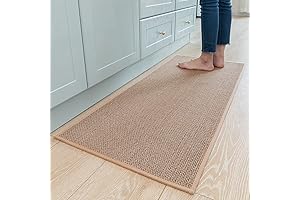 Absorbent, Non-Skid Kitchen Runner Rug, Perfect for Front of Sink (20"x47")