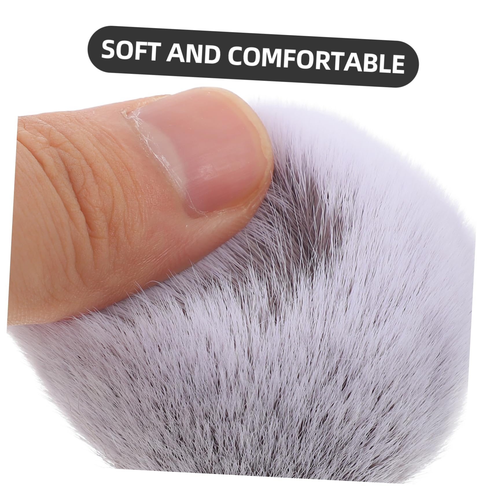 Healvian 5pezzi Pennello Per Unghie Spazzola Per Pulizia Unghie Art Brush Ergonomico Per Manicure e Decorazione Strumento Make up Multiuso Facile Da Usare Design Comodo e Resistente