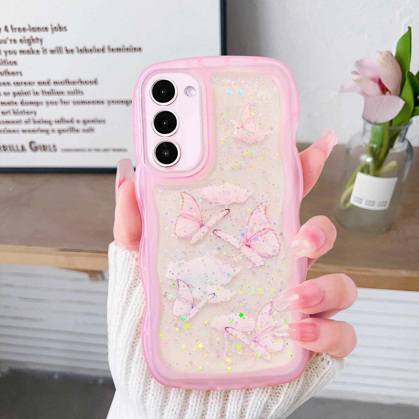 YANJIEER ESONG Handyhülle für Samsung Galaxy S24+ Plus mit R