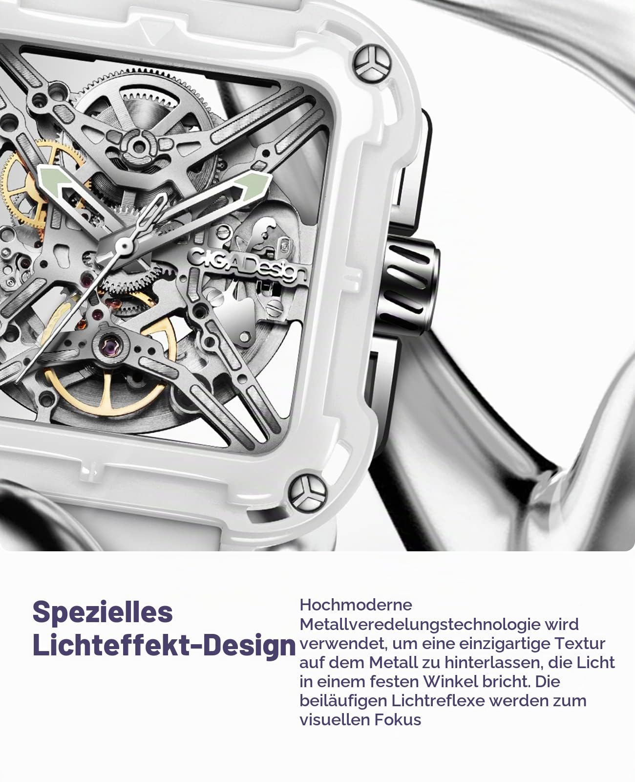CIGA Design X Serie Machina Automatik Uhr Damen