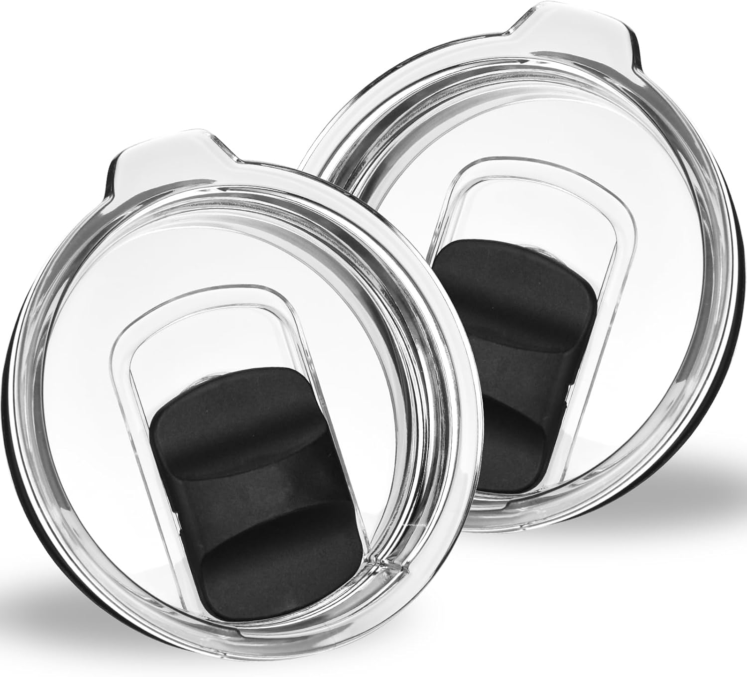 30 oz Tumbler Lid for Yeti, 2 Pack Magnetic Top Replacement for 30 oz Tumbler, 14 oz Mug and 35 oz Straw Mug, Replacement Cover, Spill Proof