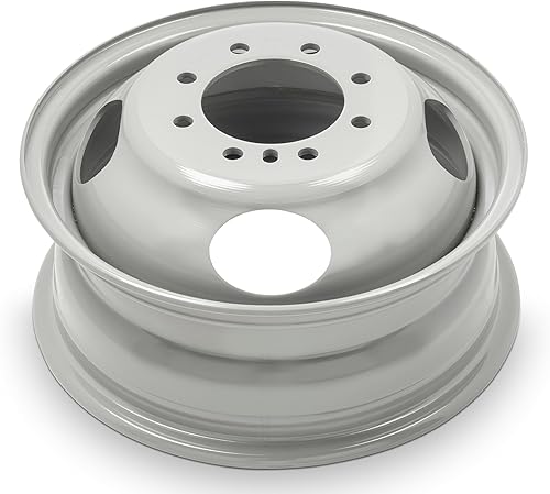 Miniatura 3 de Para Ford E450 2007-2023 Exterior Trasero 16 pulgadas Pintado Gris Llanta – Reemplazo Directo OE – Rueda de camión Road Ready