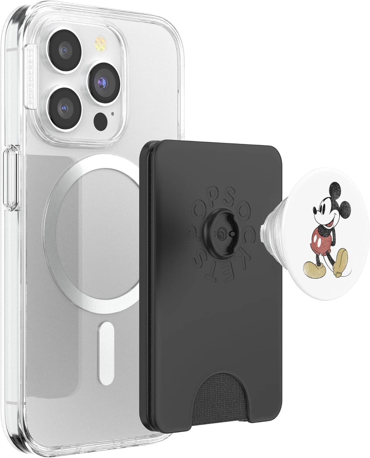 Disney Distressed Mickey Mouse PopSocket PopSockets PopWallet for MagSafe