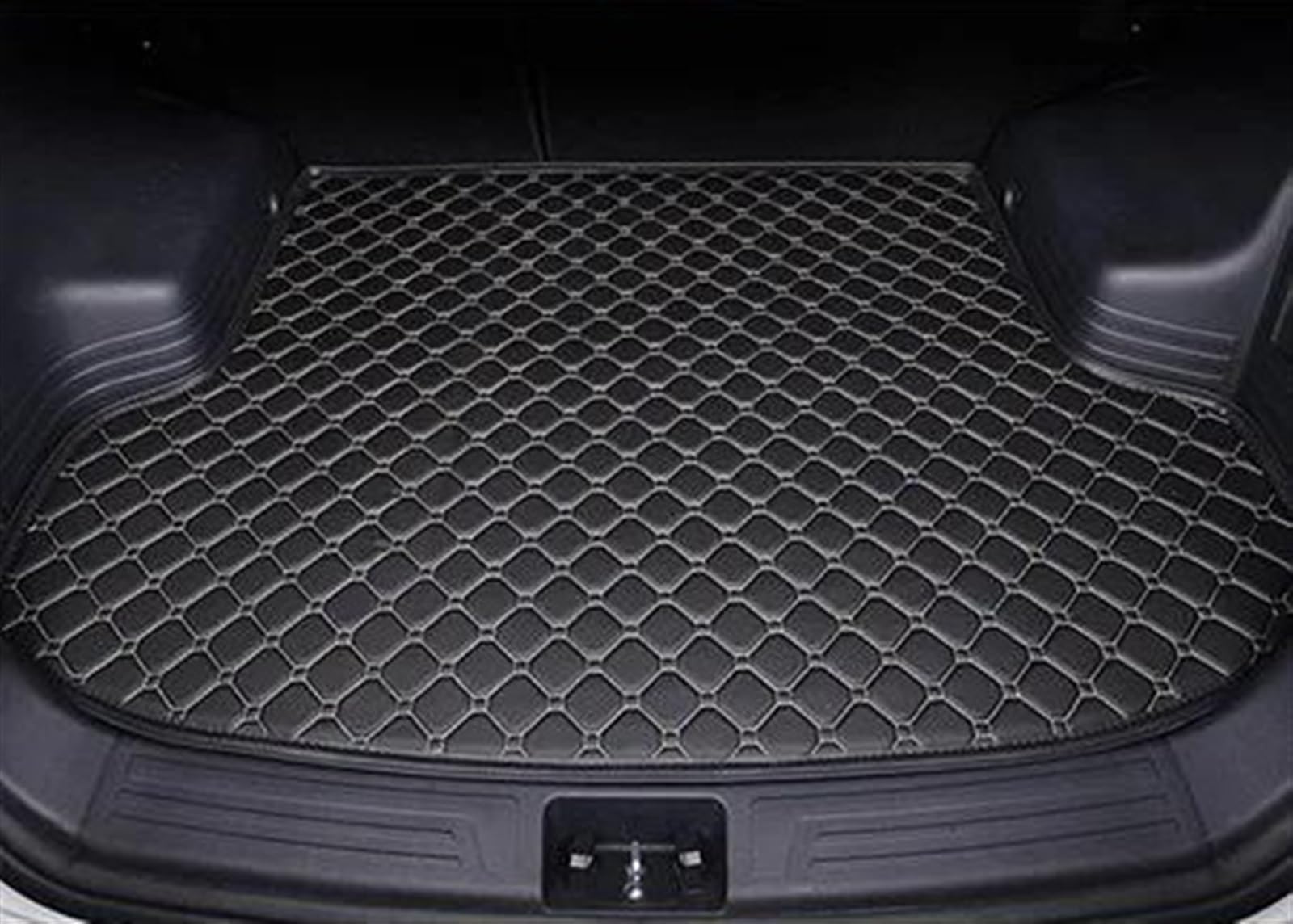 Car Boot Mats Compatible With JEEP For Compass 2017 2018 2019 2020 2021Waterproof Car Trunk Mat AUTO Tail Boot Tray Liner Cargo Carpet Pad Protector (Color : 2)