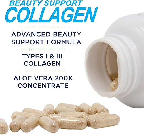 Miniatura 6 de Performance Inspired Nutrition Colágeno Belleza Soporte Cápsulas - Nail & Gut Health - Fórmula de Biotina - Todo natural - 120 CUENTA, CLEAR (COLCAP)