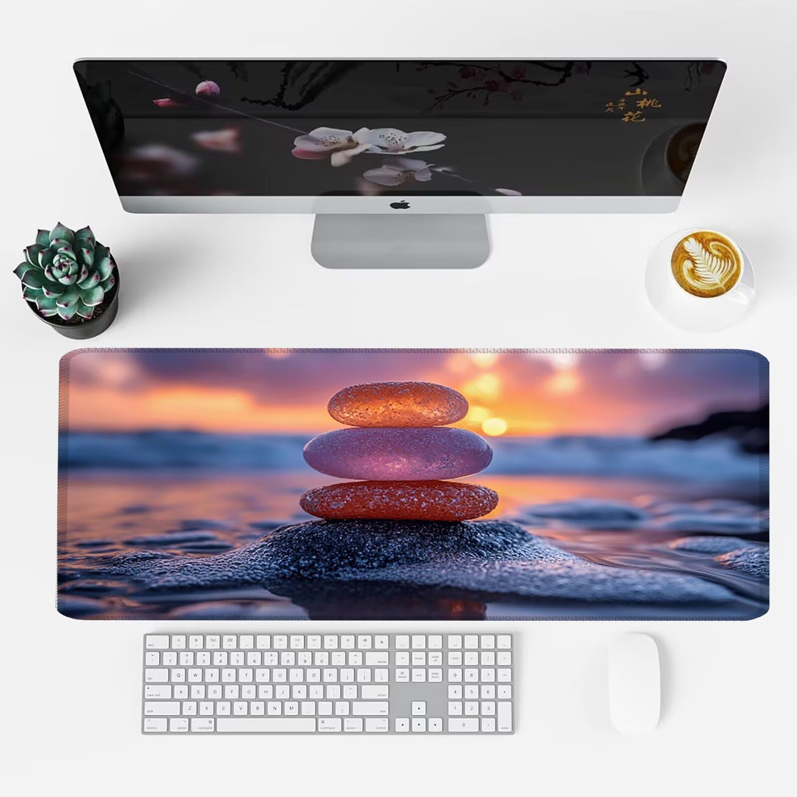 Podkładka pod mysz XXL 1200 x 600 mm, podkładka na biurko, podkładka pod mysz dla graczy, wodoodporna i antypoślizgowa guma, poprawia precyzję i prędkość, podkładka pod mysz, prezent dla mężczyzn