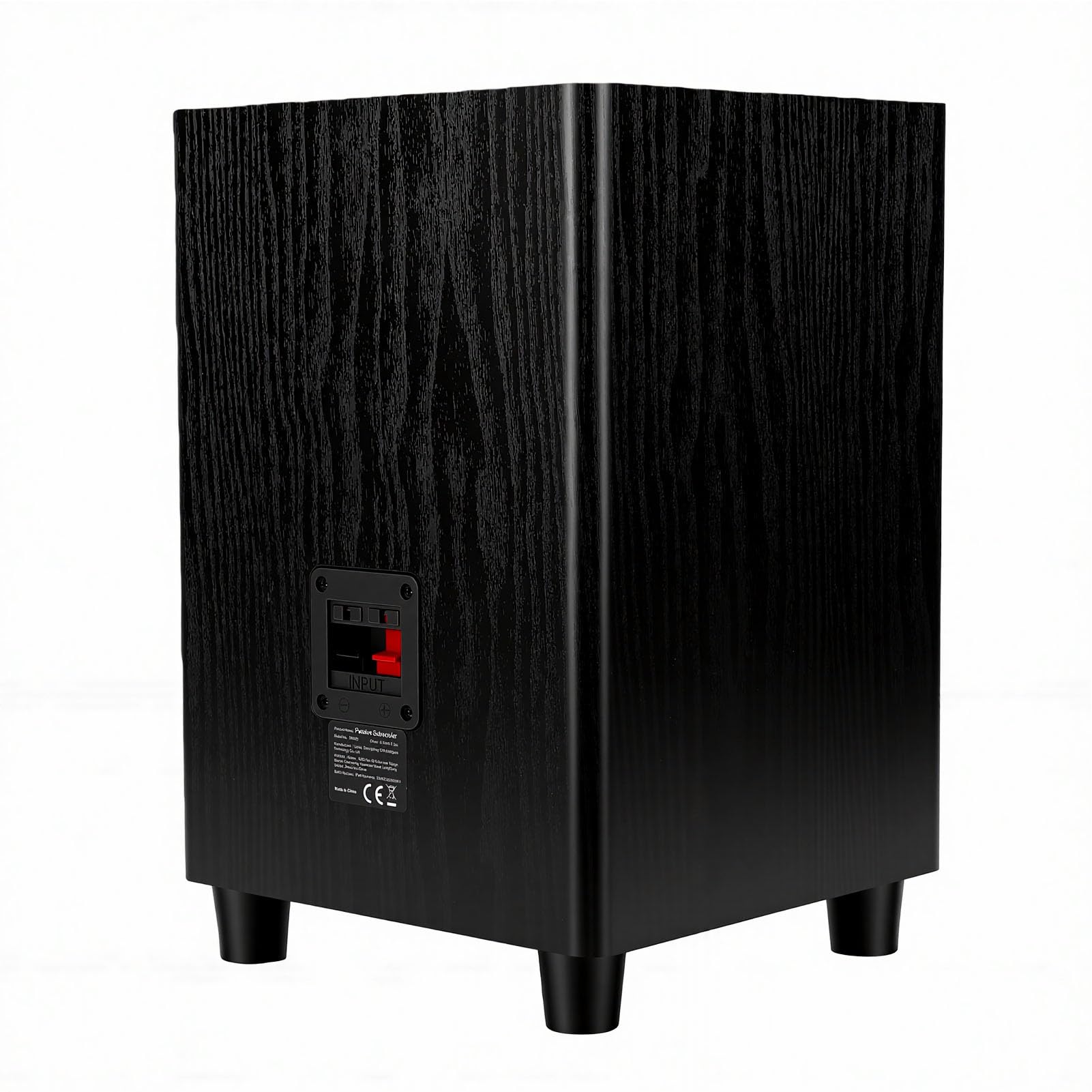 Aramox Altoparlante Subwoofer Passivo da 100 W con Cabinet in MDF e Tecnologia Ground Gain Subwoofer per Bassi Profondi da 6,5 ​​pollici 4 Ohm per Uso in Salotto per Feste Home Theater