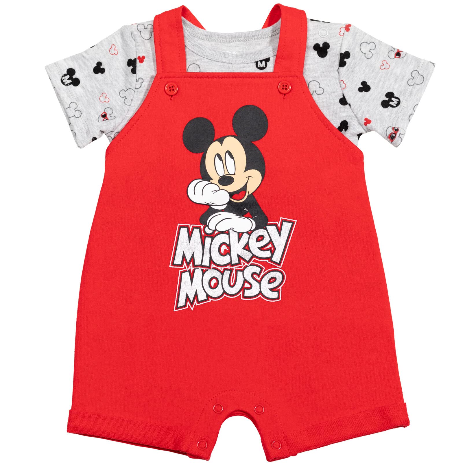 French Terry Mickey Baby Clothes Mickey Mouse Piece Outfit Disney