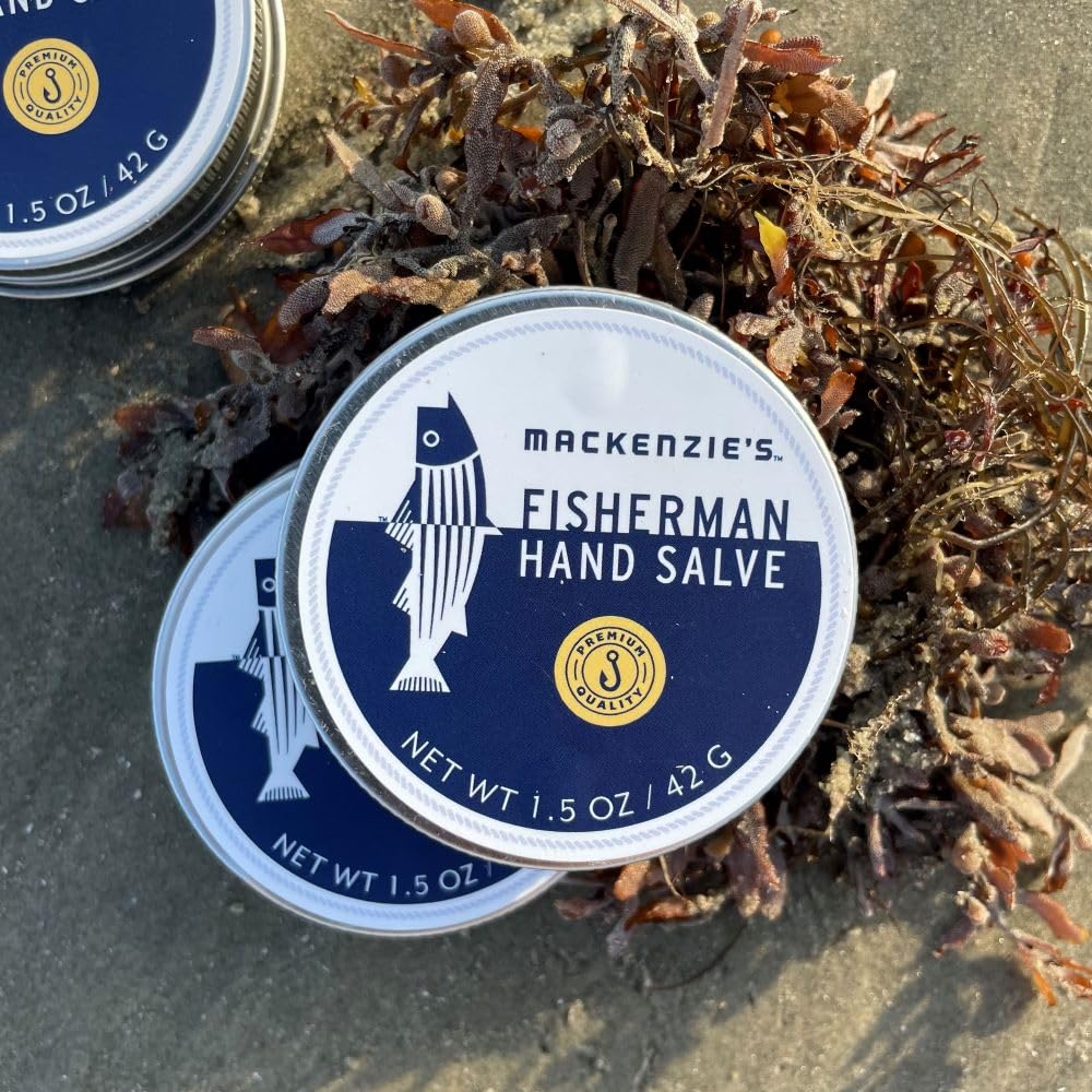 MacKenzie's Fisherman Hand Salve - Gifts for Men - Gifts for Fishermen - Travel Friendly - All Natural - Hand Repair - Hand Balm - Moisturizer - 1.5 Ounce Tin - Image 6