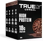 Truely High Protein Cereal Variety Pack, Pack of 4