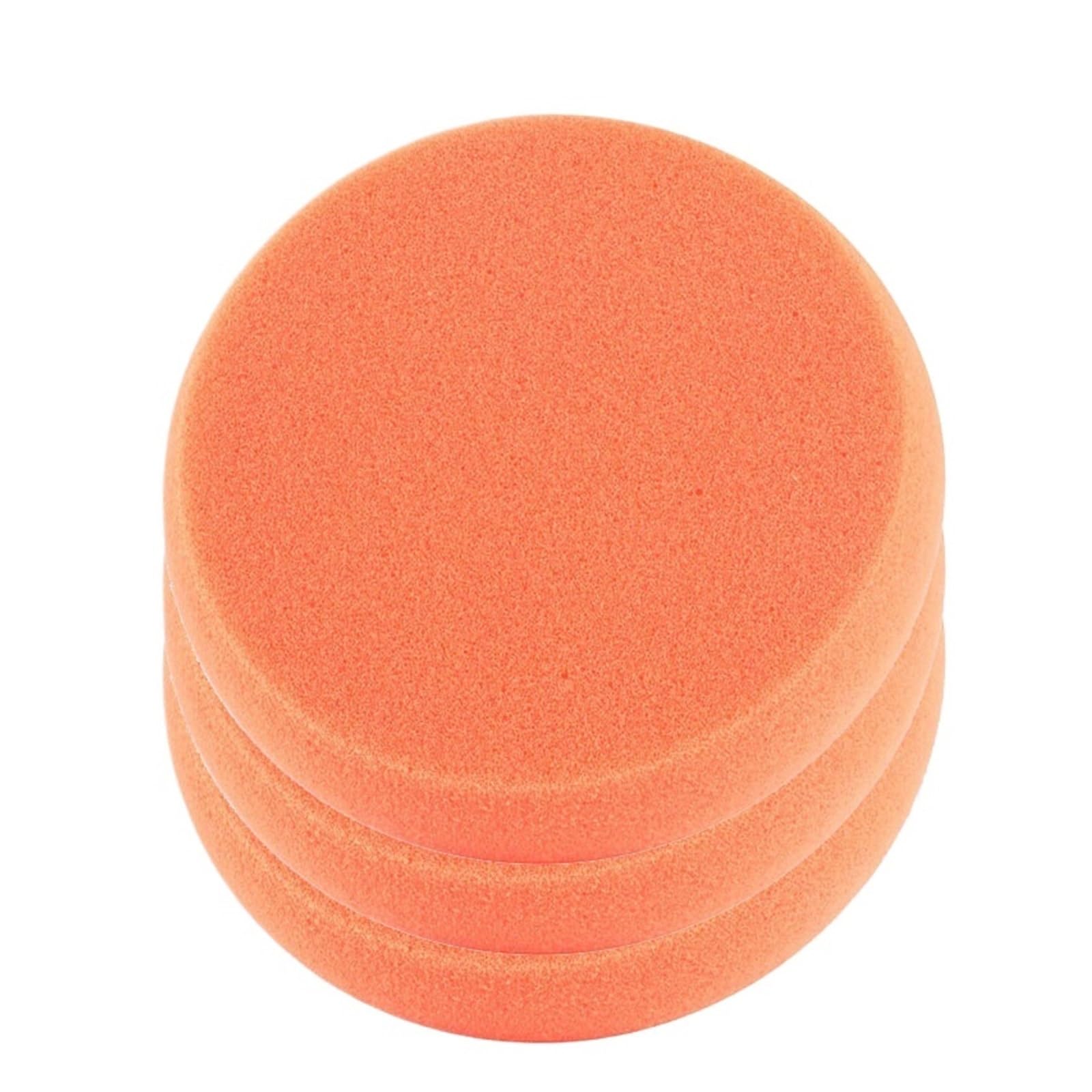 Autowasch-Wachs-Polierpad, Polierschwamm, Reinigungstuch, Mikrofaser-Applikator, kompatibel mit Autopoliermaschinen und Wachs(Spong-3pcs)