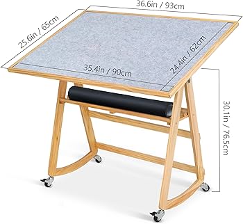 Lavievert 1500 Piece Jigsaw Puzzle Table with Legs & Cover
