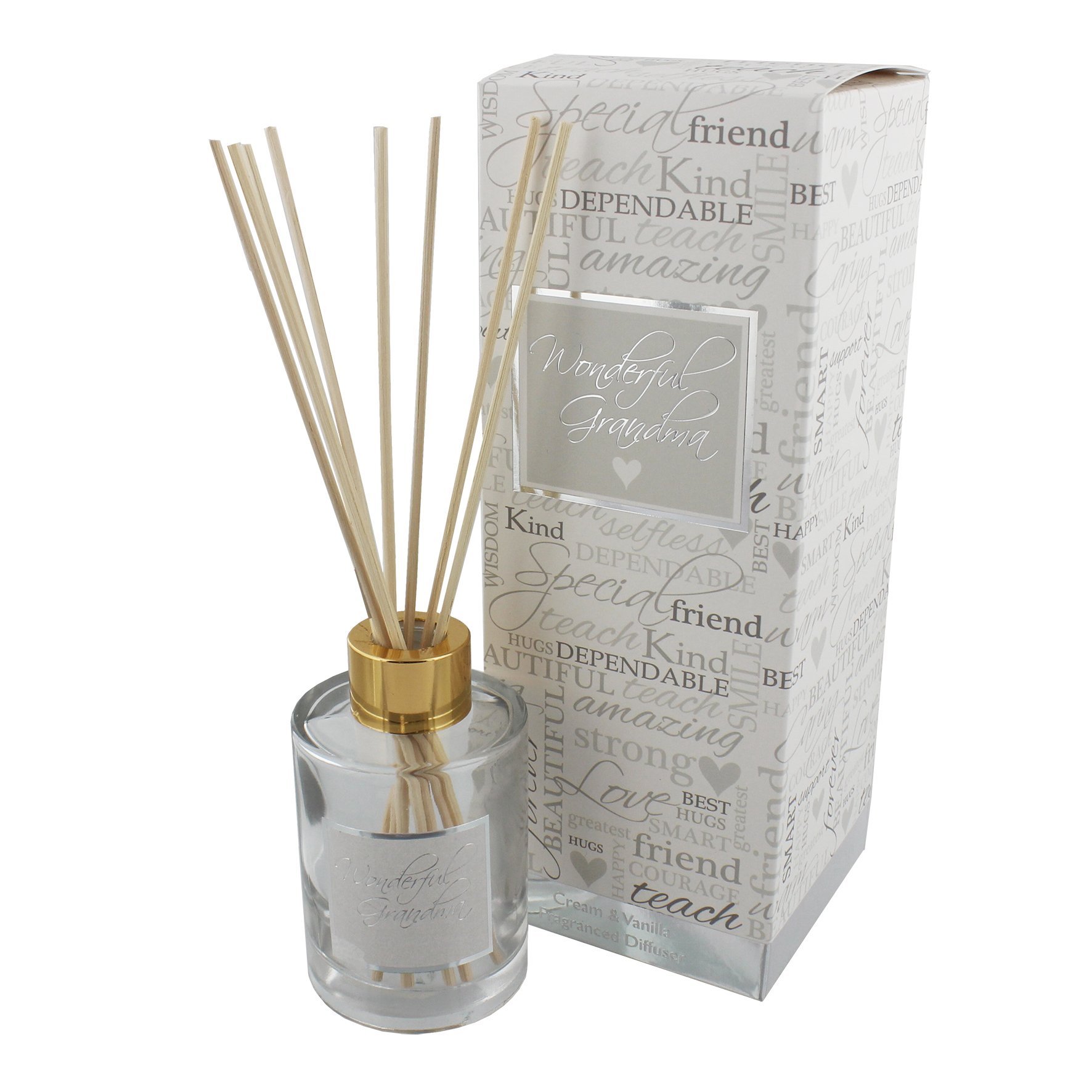 Widdop And Co Heartfelts Moments Reed Diffuser 120Ml Creme/Vanilla Grandma