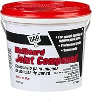 DAP Wallboard Joint Compound 12 Lbs Ready-Mixed Drywall Mud - Professional Smooth Finish, Minimal Shrinkage
