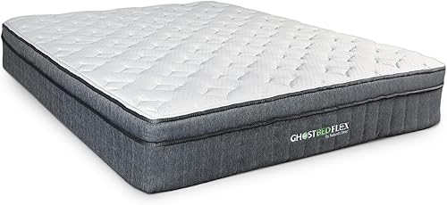 Miniatura 9 de GhostBed Flex - Colchón híbrido de espuma viscoelástica de gel frío de 13 pulgadas y resortes interiores sensación media fabricado en los Estados