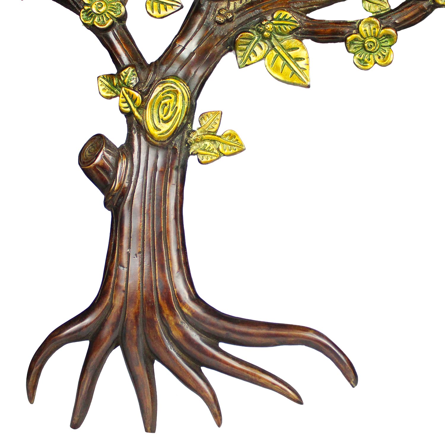 The Advitya Kalpvriksha Albero In Ottone Per Vastu E Feng Shui - Decorazione Tavolo Portafortuna Per Casa E Ufficio - 3