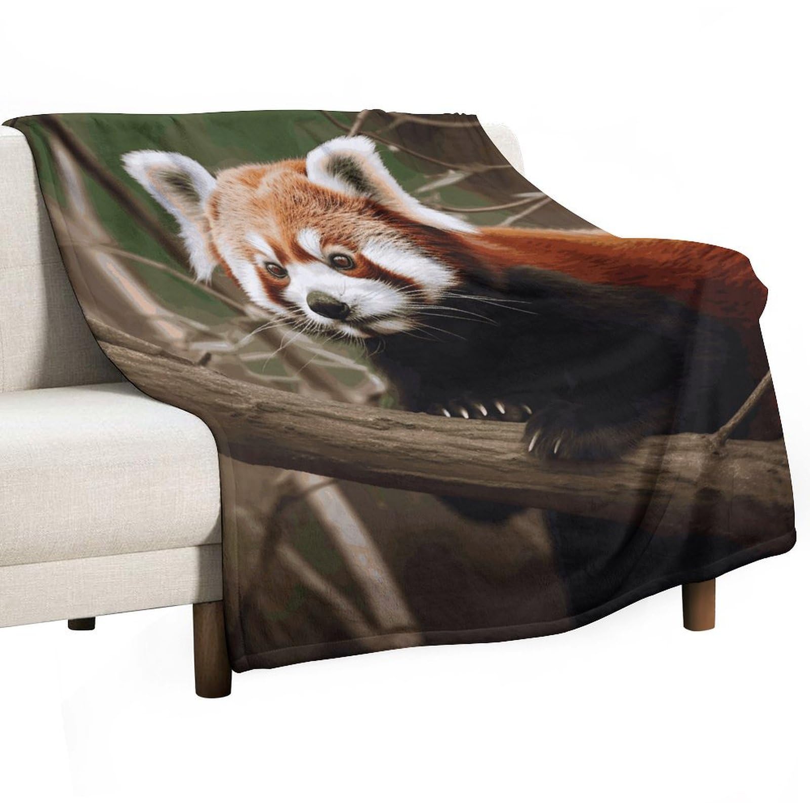 Couverture en molleton douce pour vos soirées sur le canapé