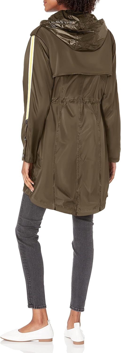 RACHEL Rachel Roy Women's Contrast Cire Anorak at  Women's Coats Shop